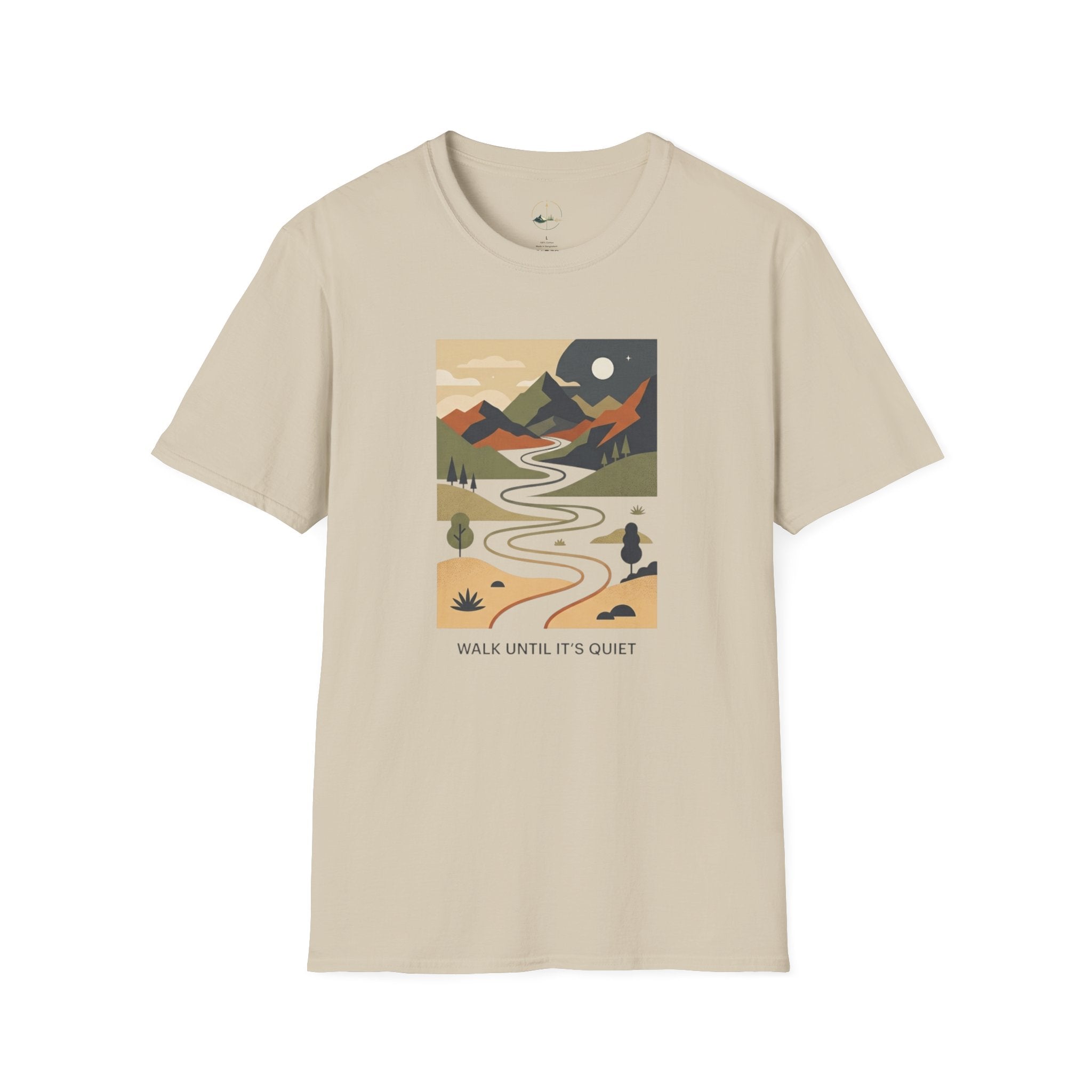 Adventure Road Graphic T-Shirt — 'Where Paths Go & Come' Outdoor Scenic Tee