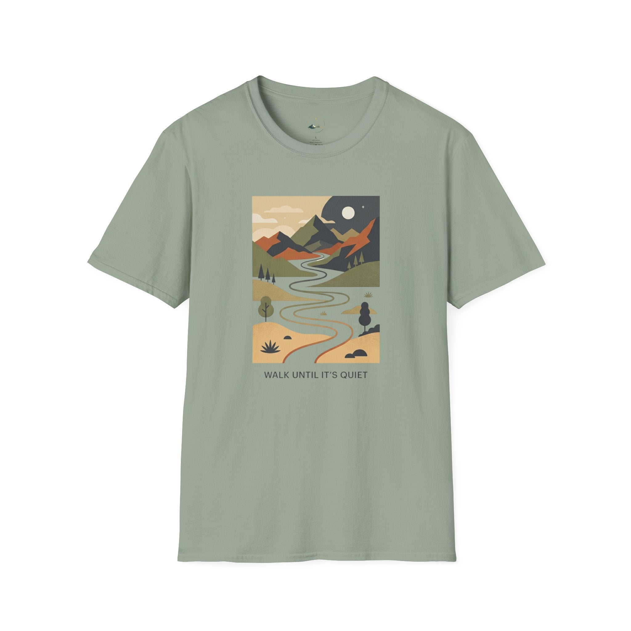 Adventure Road Graphic T-Shirt — 'Where Paths Go & Come' Outdoor Scenic Tee