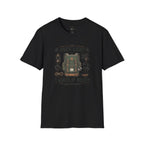 Adventure T-Shirt — "Pack Light, North of Noise" Backpack Camping Graphic