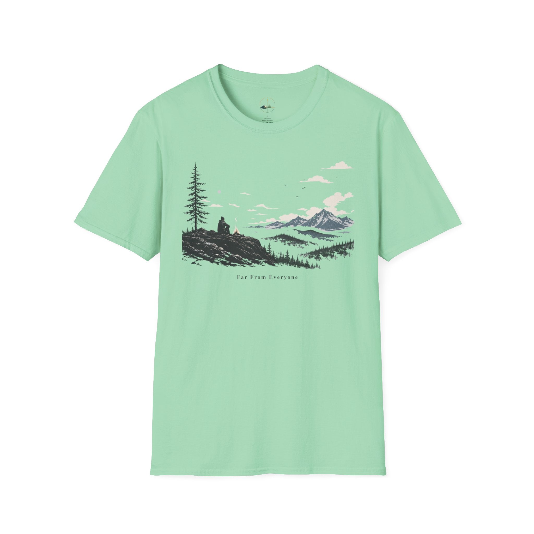 Far From Everyone T-Shirt — Mountain View