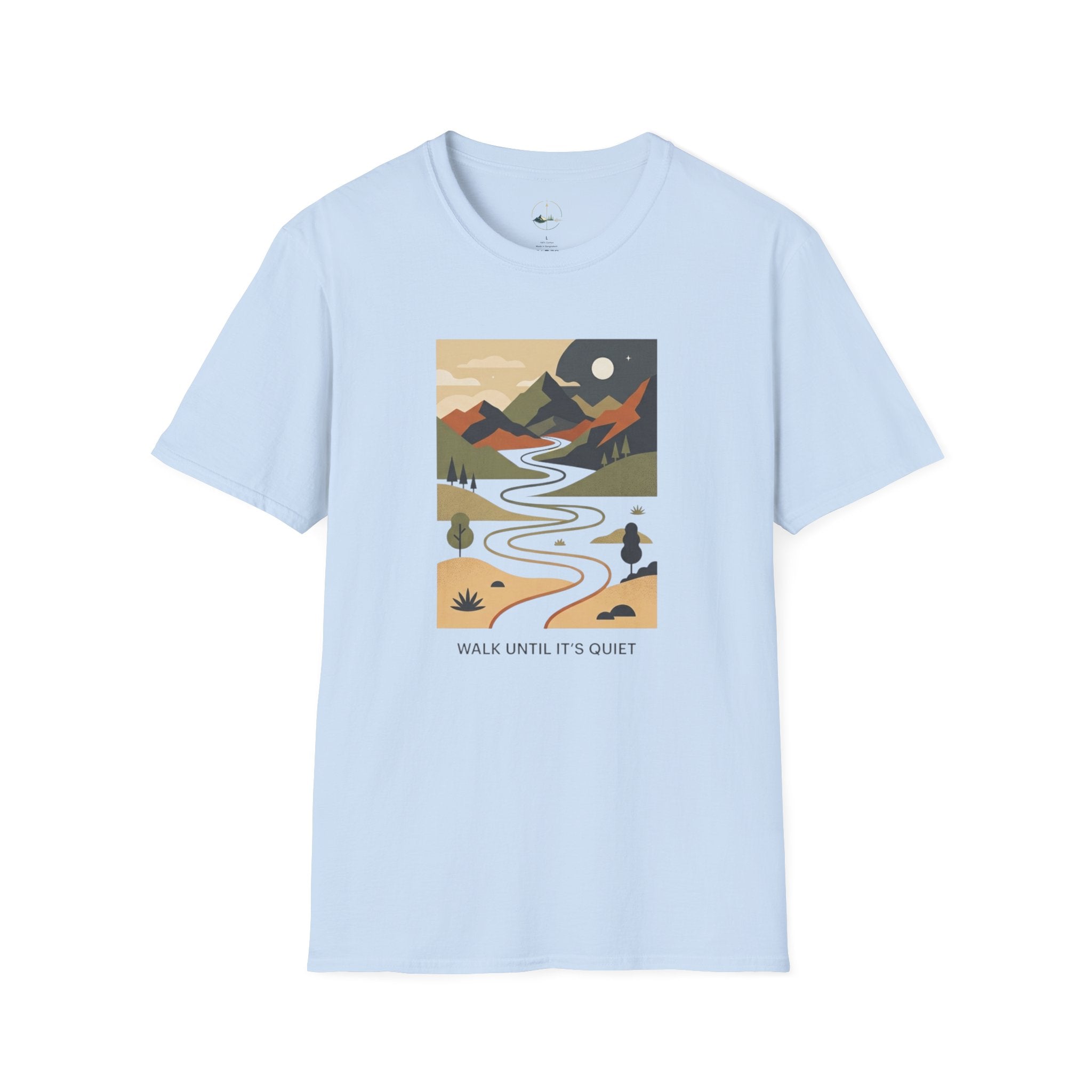 Adventure Road Graphic T-Shirt — 'Where Paths Go & Come' Outdoor Scenic Tee