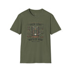 Adventure T-Shirt — "Pack Light, North of Noise" Backpack Camping Graphic