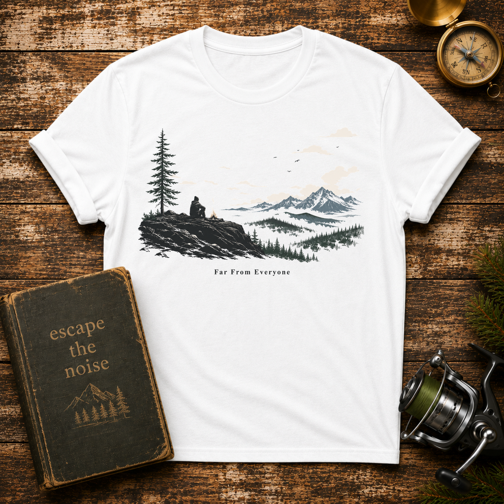 Far From Everyone T-Shirt — Mountain View