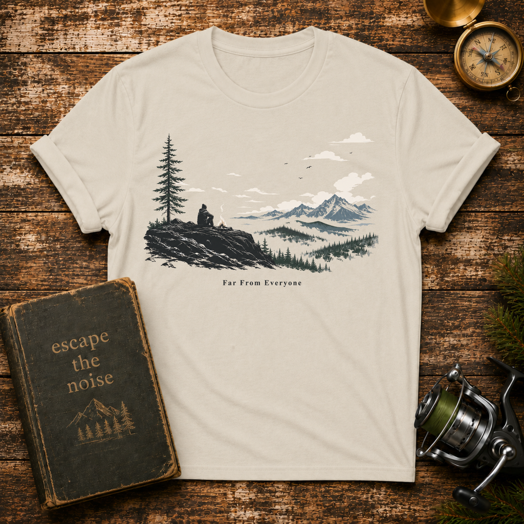 Far From Everyone T-Shirt — Mountain View