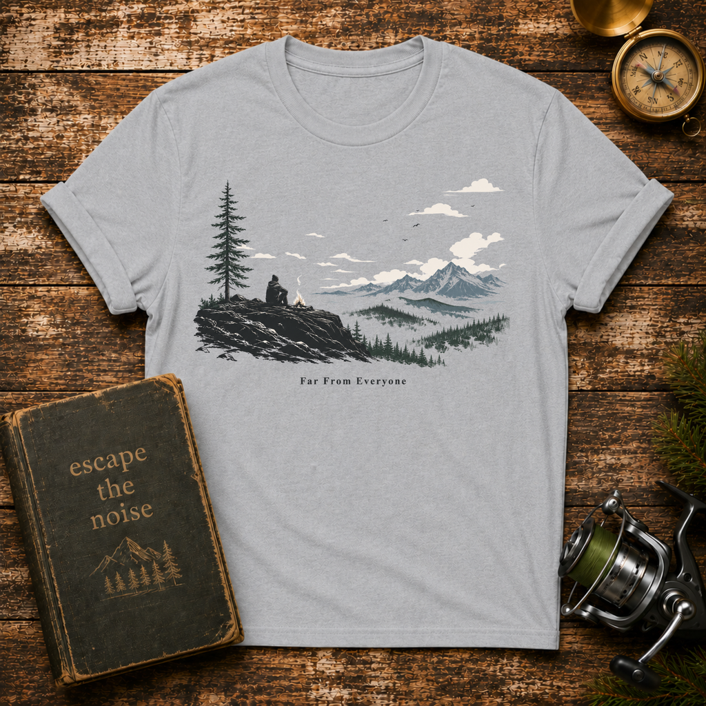 Far From Everyone T-Shirt — Mountain View
