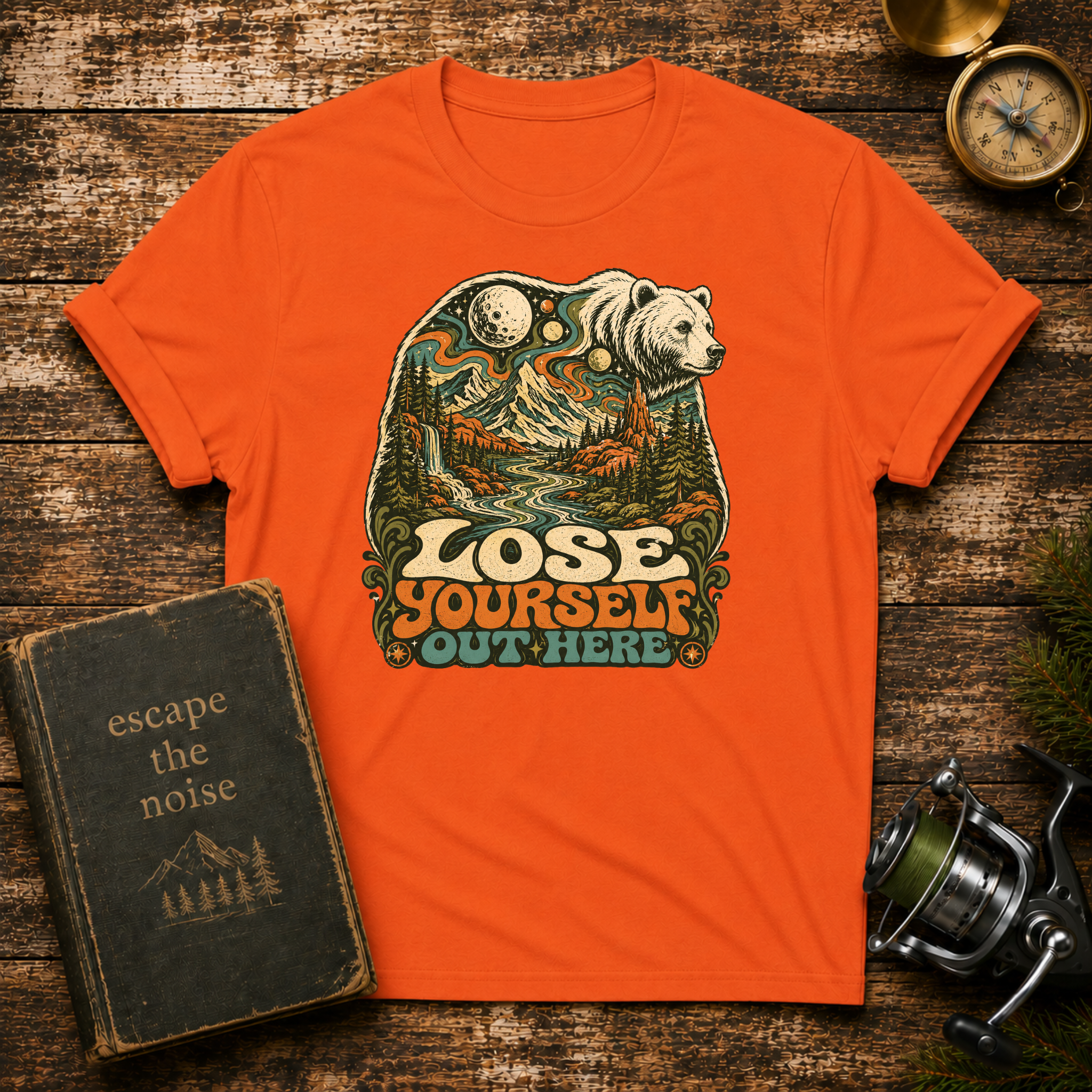 "Lose Yourself Out Here" Bear Tee
