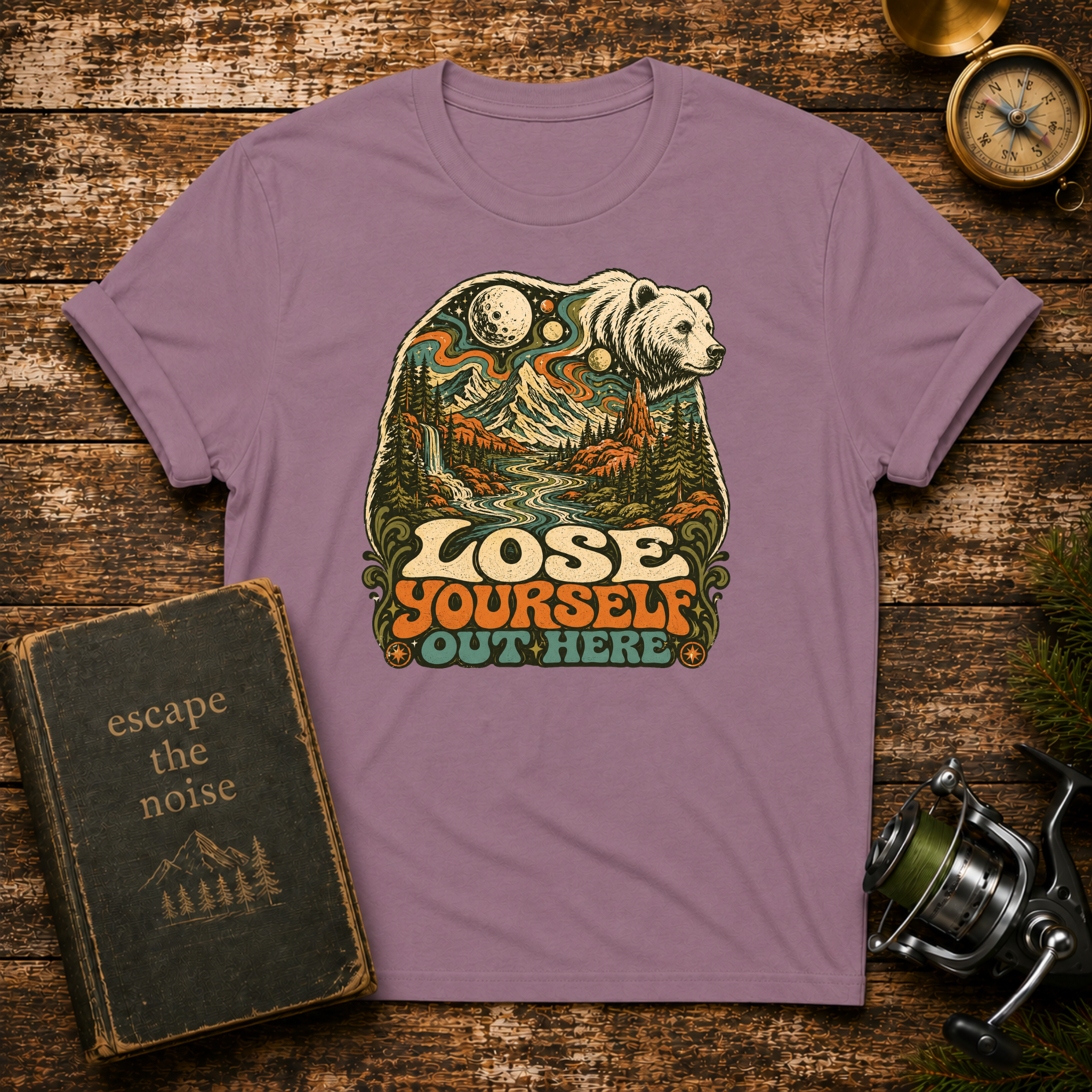 "Lose Yourself Out Here" Bear Tee