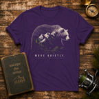 Bear Mountain T-Shirt – "Move Quietly" Wilderness Graphic Tee