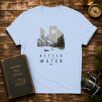 Better by the Water Graphic T-Shirt — Minimal Mountain  Design
