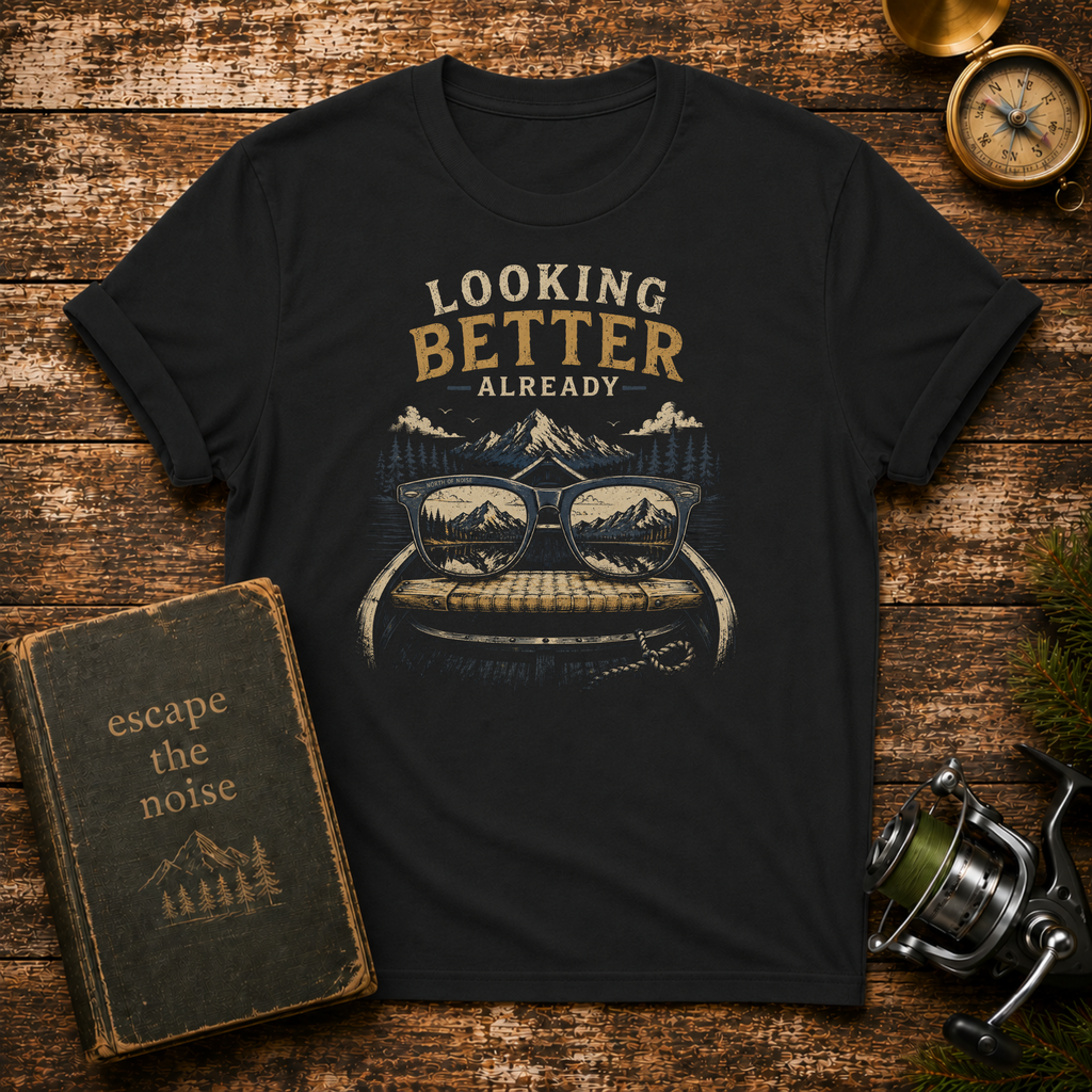 Looking Better Already Vintage Camper T-Shirt