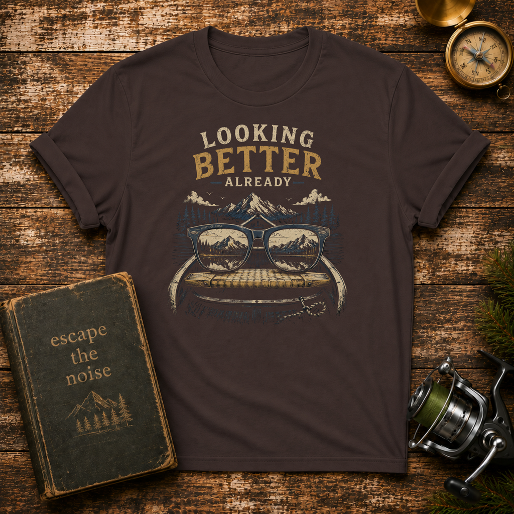 Looking Better Already Vintage Camper T-Shirt