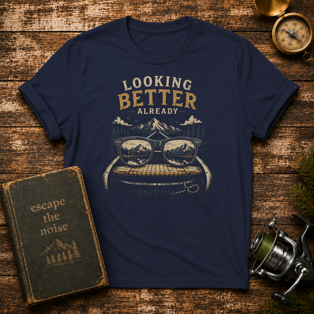 Looking Better Already Vintage Camper T-Shirt