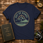 Out of Range Mountain T-Shirt — North of Noise Society Graphic Tee