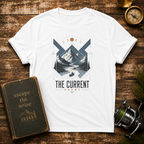 Mountain River T-Shirt – "The Current" Adventure Graphic Tee