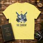Mountain River T-Shirt – "The Current" Adventure Graphic Tee