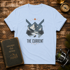 Mountain River T-Shirt – "The Current" Adventure Graphic Tee