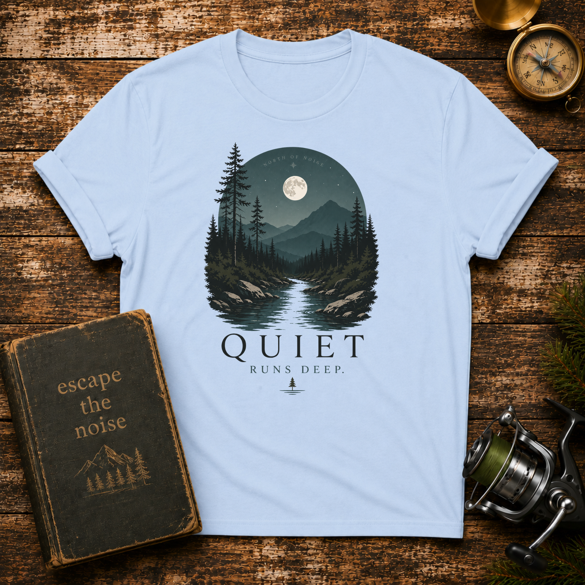 Quite Runs Deep Unisex Softstyle T-Shirt