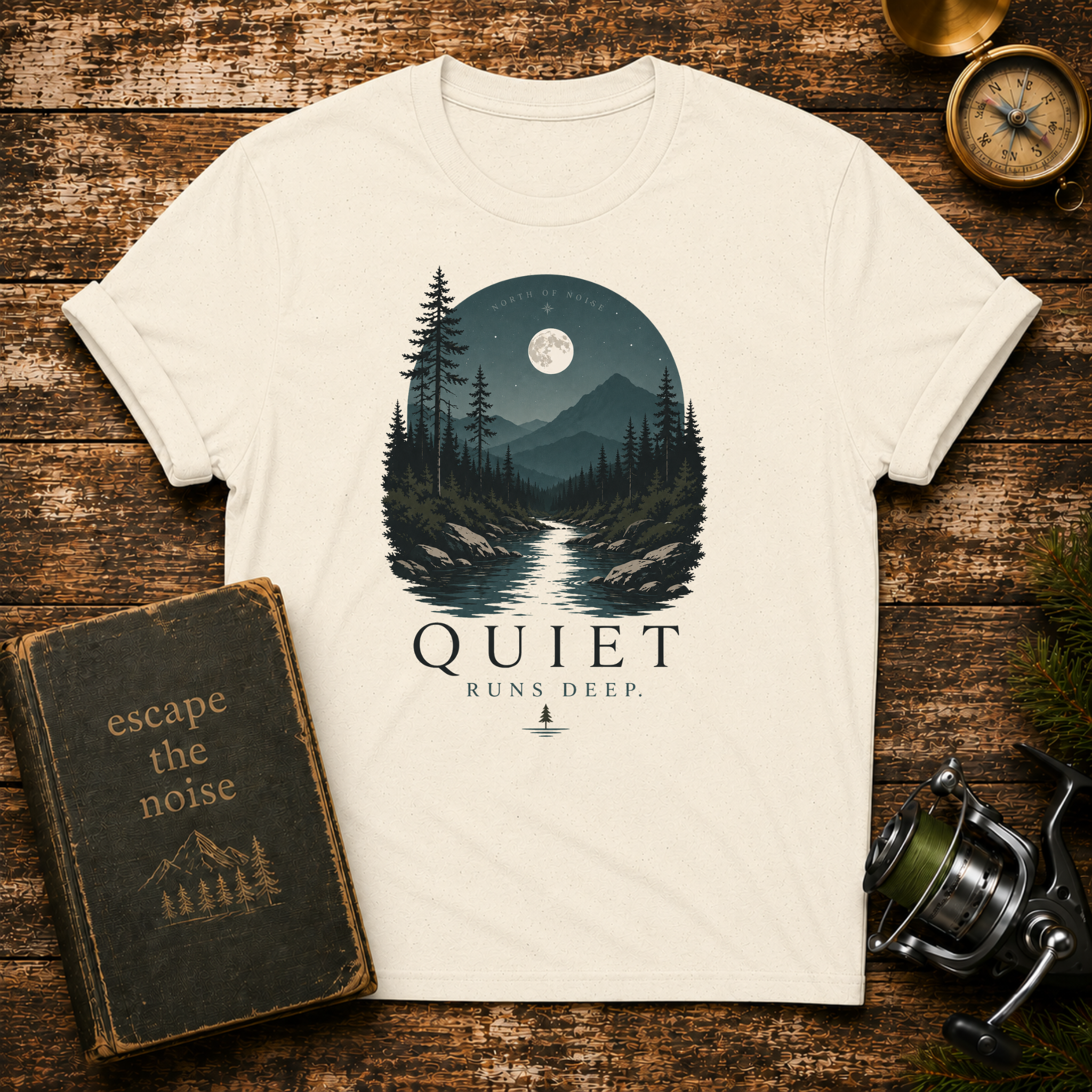 Quite Runs Deep Unisex Softstyle T-Shirt