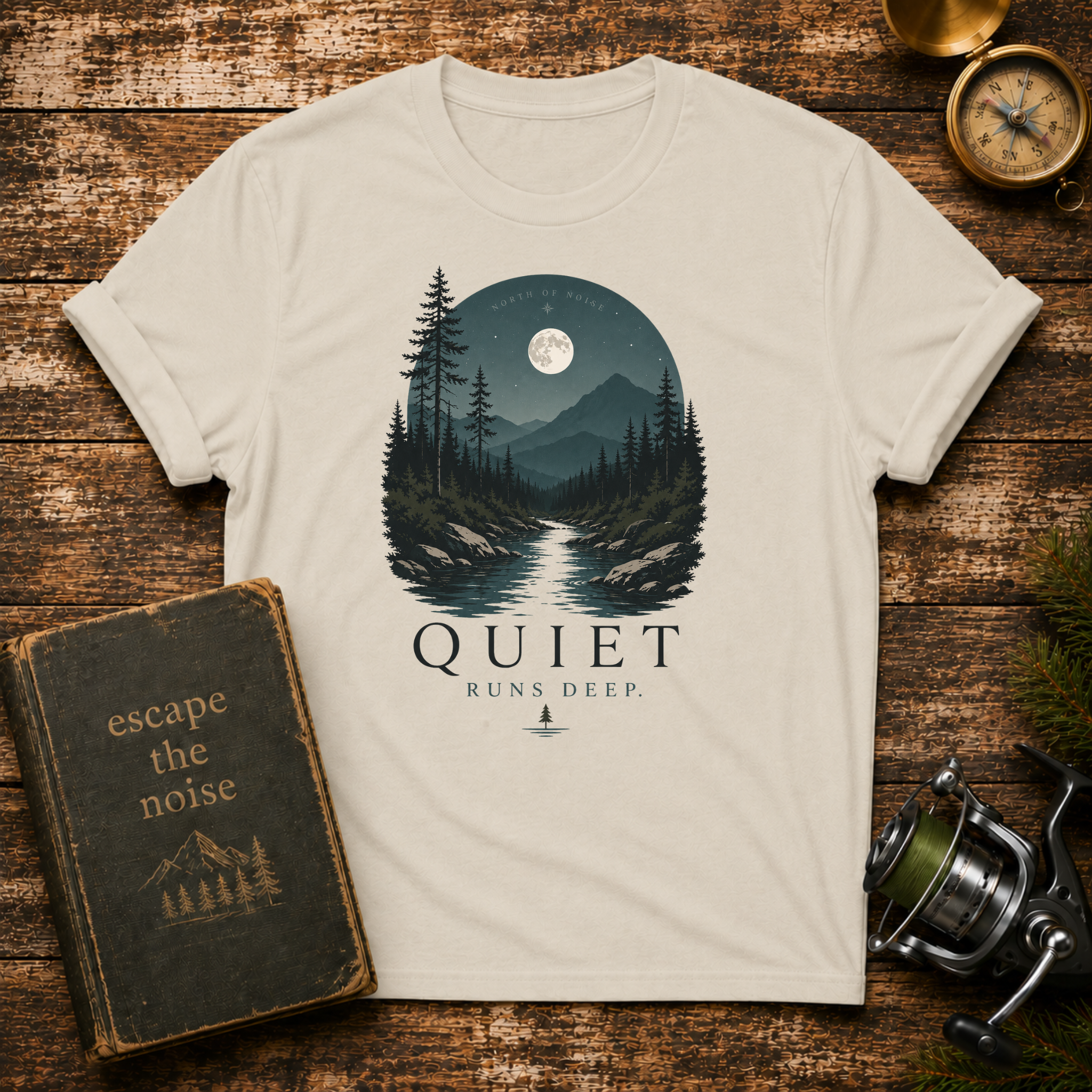Quite Runs Deep Unisex Softstyle T-Shirt