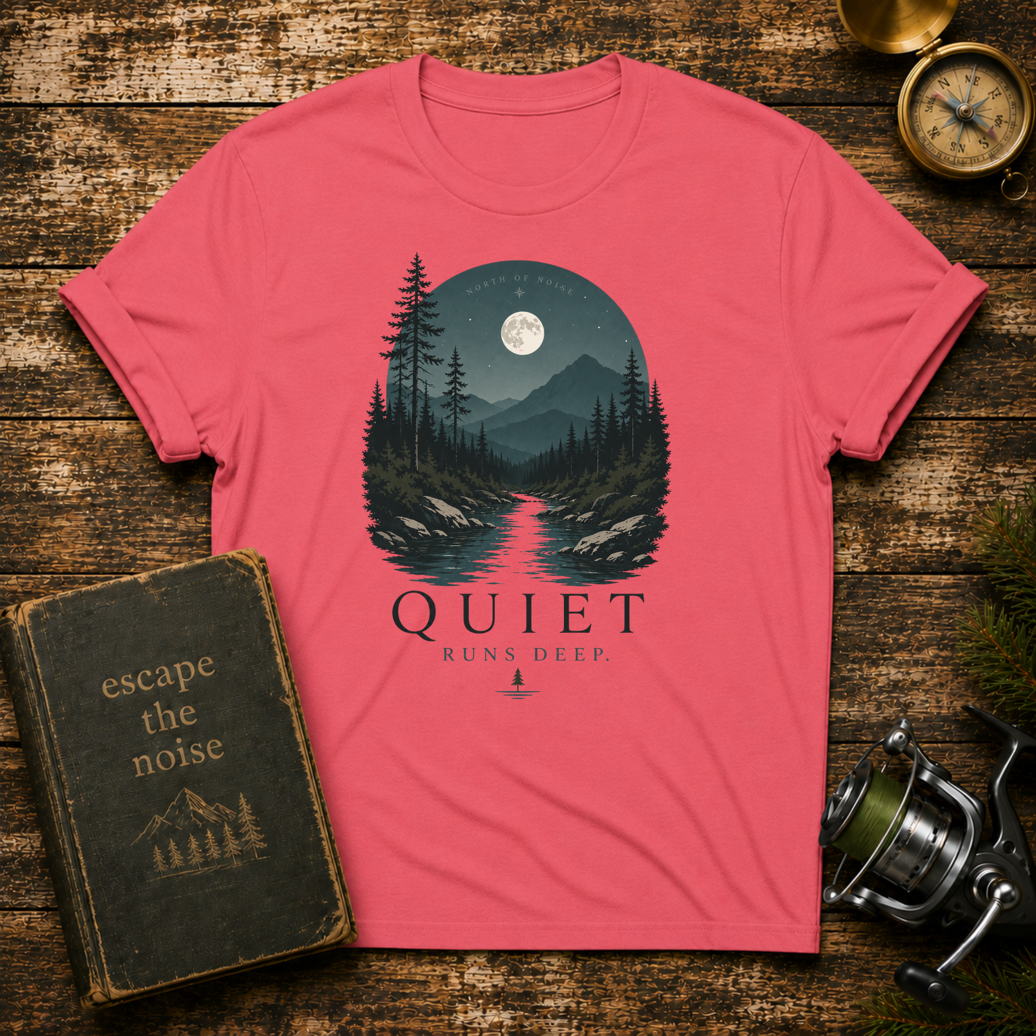Quite Runs Deep Unisex Softstyle T-Shirt