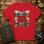 Here for the Silence Graphic T-Shirt — Vintage Mountain Nature Tee