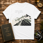 Mountain Landscape T-Shirt — Minimal Scenic Graphic Tee