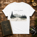 Nature Hike T-Shirt – 'Leave No Trace' Mountain Scenic Tee