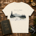 Nature Hike T-Shirt – 'Leave No Trace' Mountain Scenic Tee