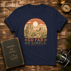 Go Far Go Simple Desert T-Shirt