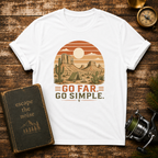 Go Far Go Simple Desert T-Shirt