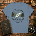 “Cast Further, Speak Less” Vintage Trout Tee