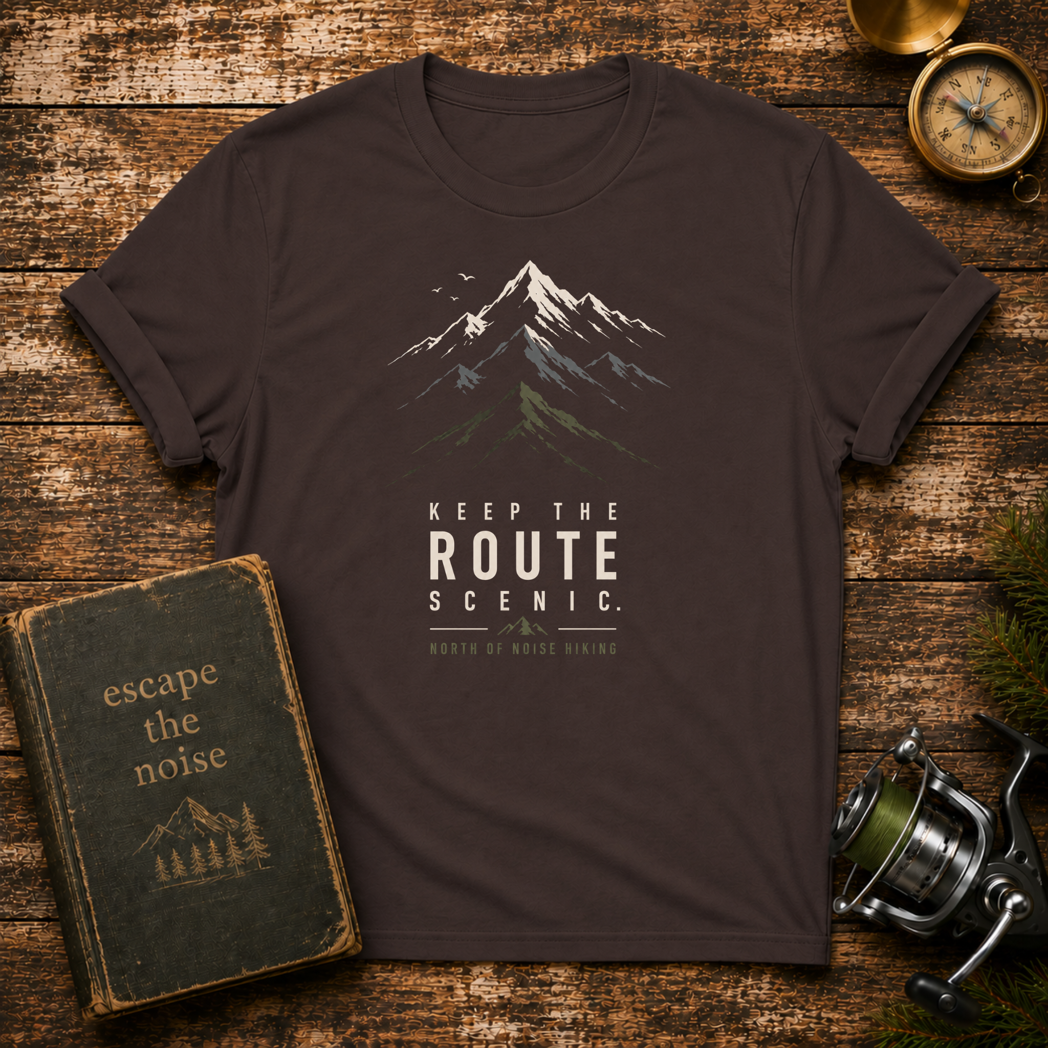 Scenic Route Mountain Adventure T-Shirt