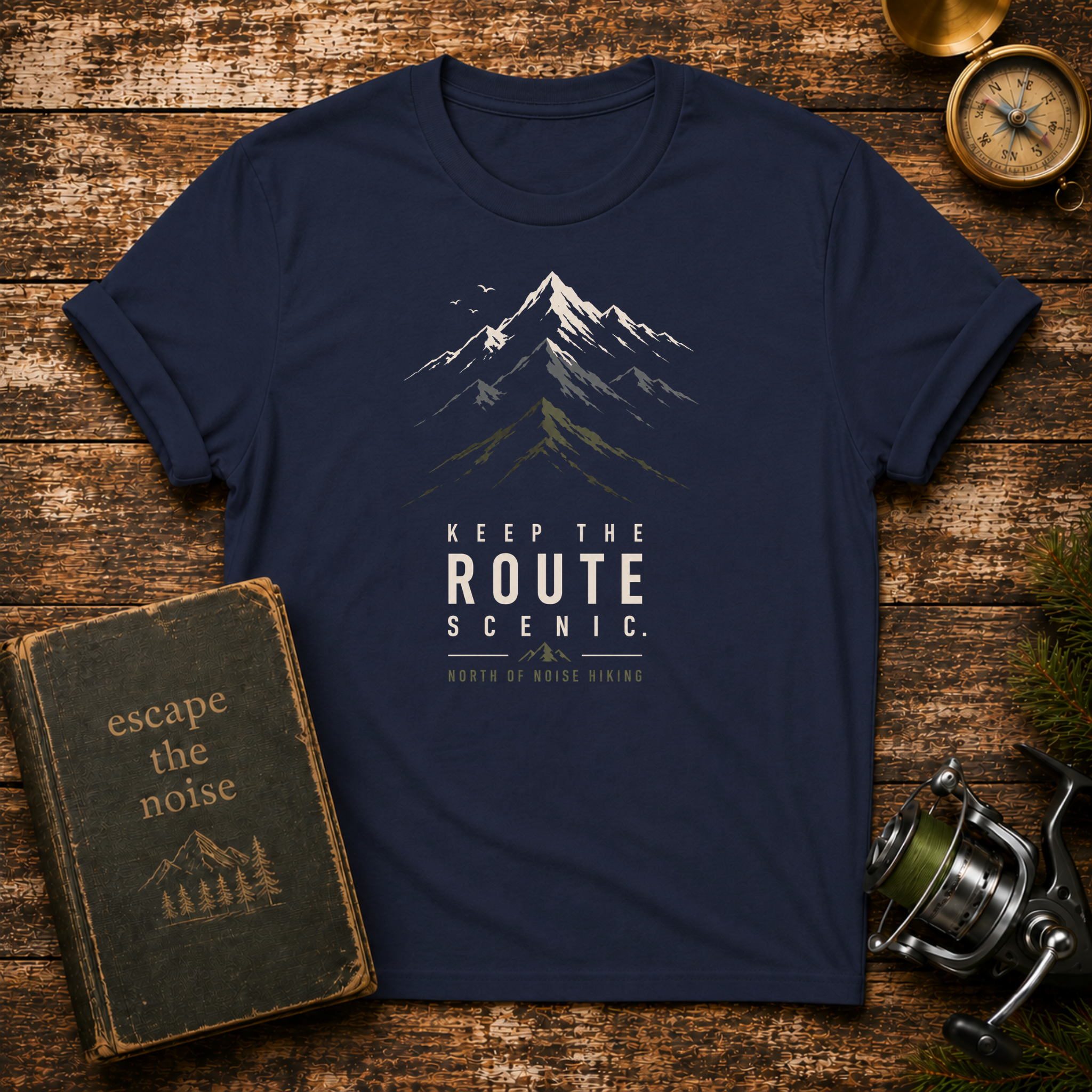 Scenic Route Mountain Adventure T-Shirt