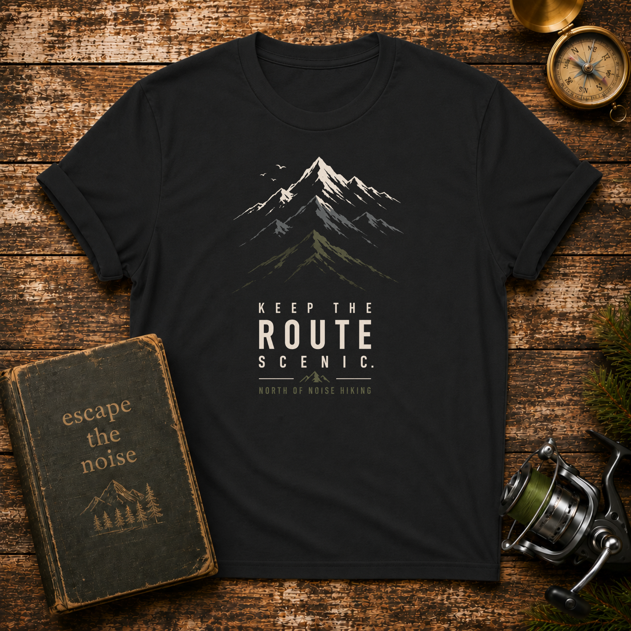 Scenic Route Mountain Adventure T-Shirt