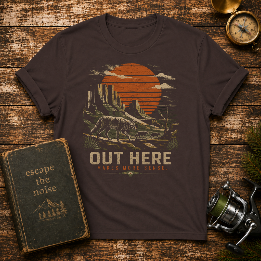 Out Here Desert Sunset T-Shirt