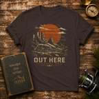 Out Here Desert Sunset T-Shirt
