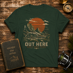 Out Here Desert Sunset T-Shirt