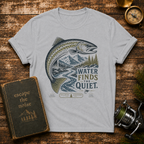 “Water Finds Quiet” Trout Graphic Tee