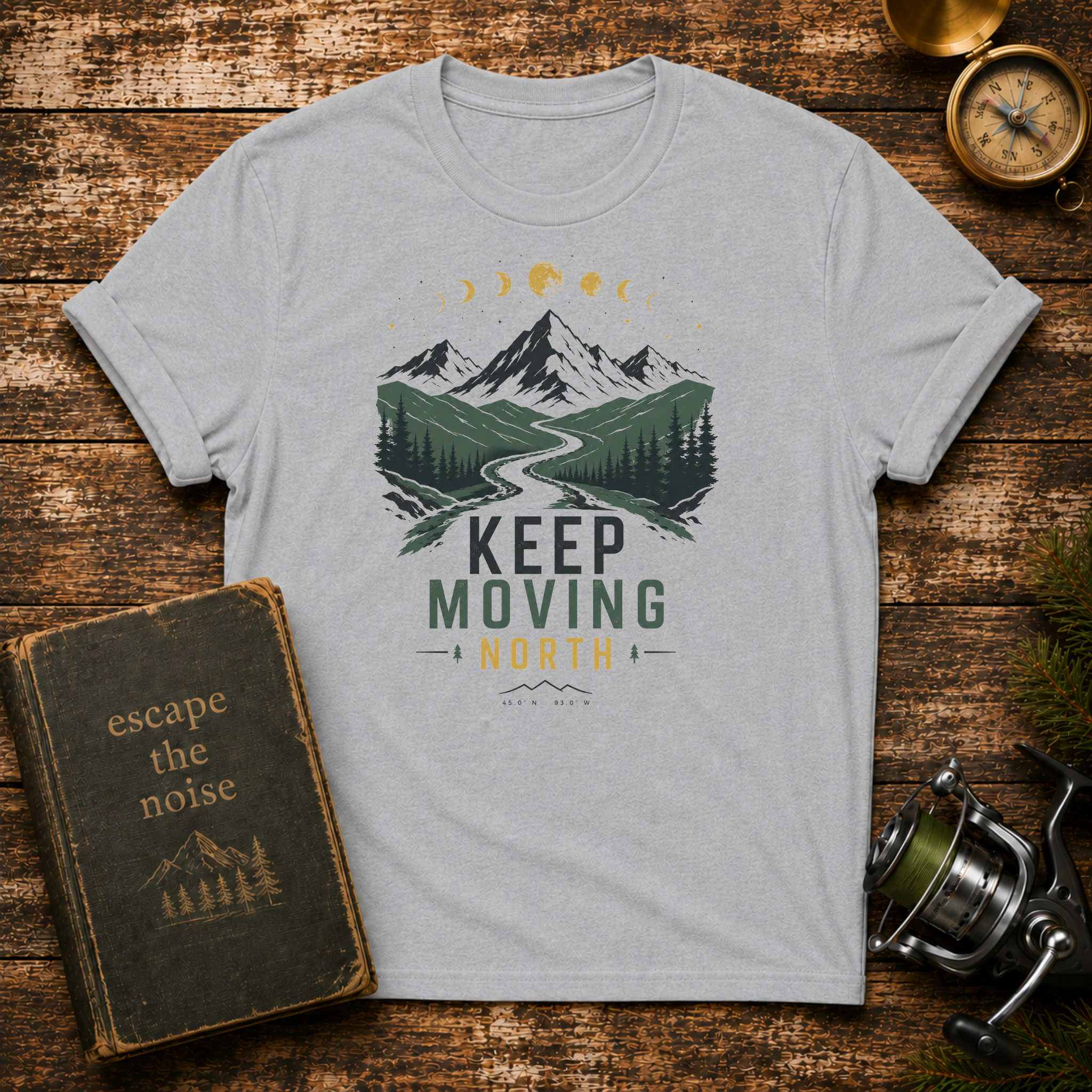 Keep Moving North Mountain T-Shirt