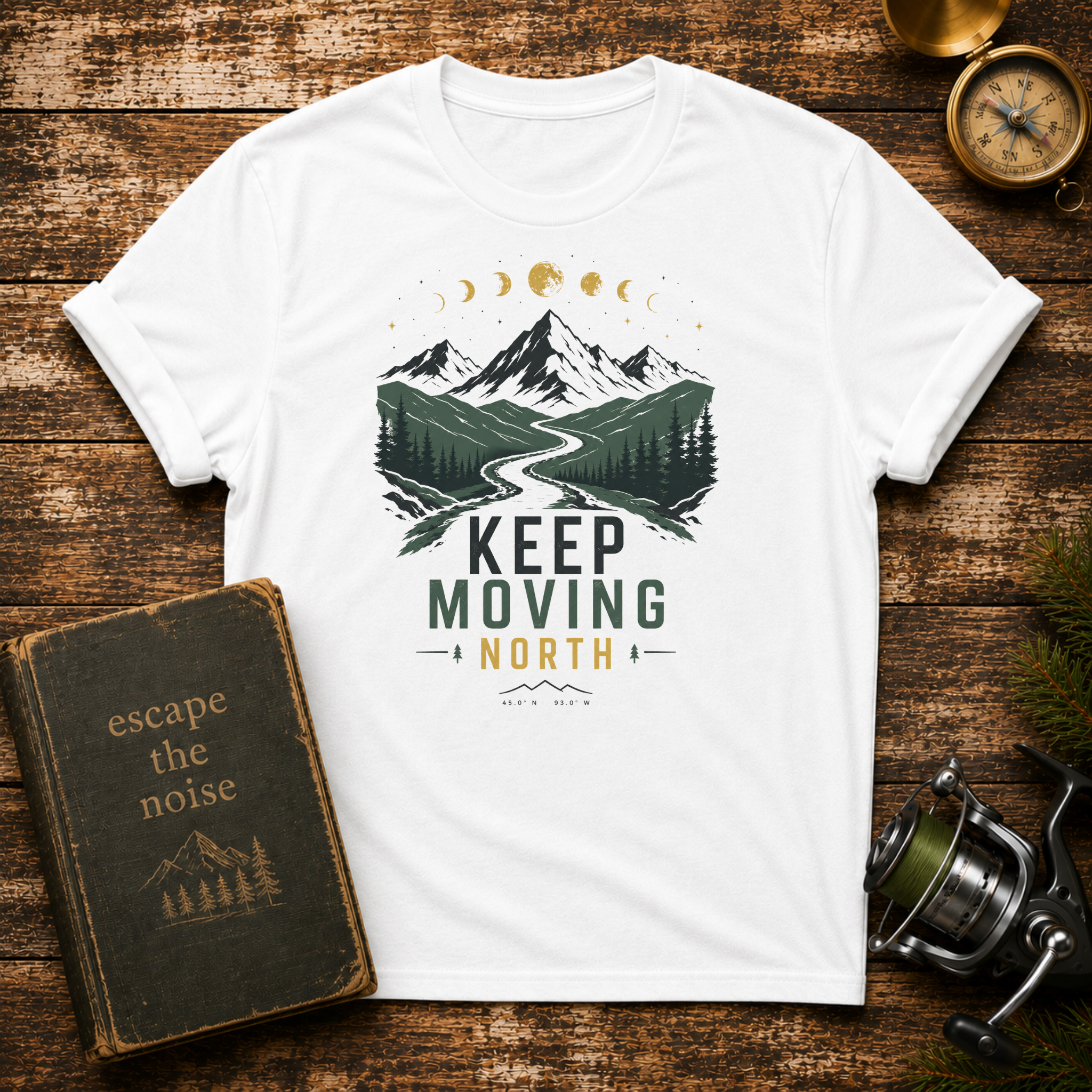 Keep Moving North Mountain T-Shirt