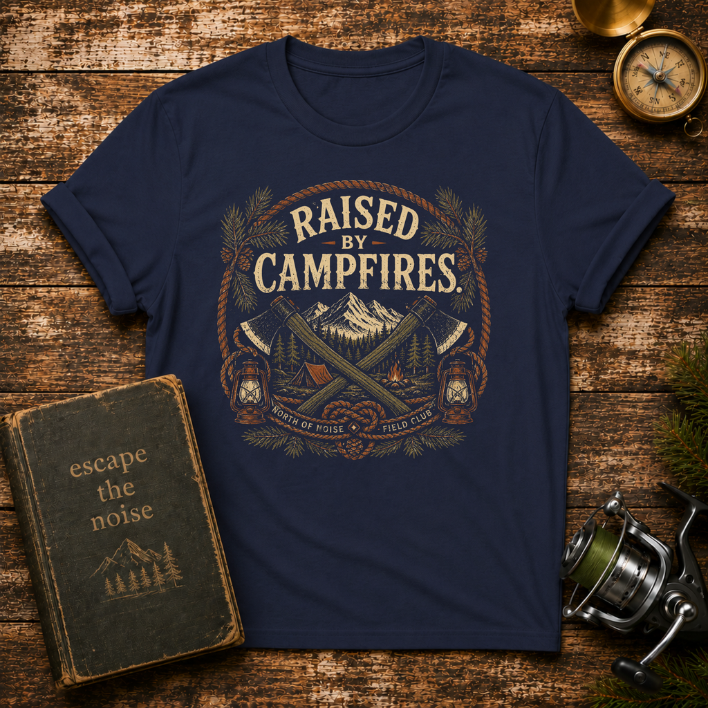 Raised by Campfires T-Shirt