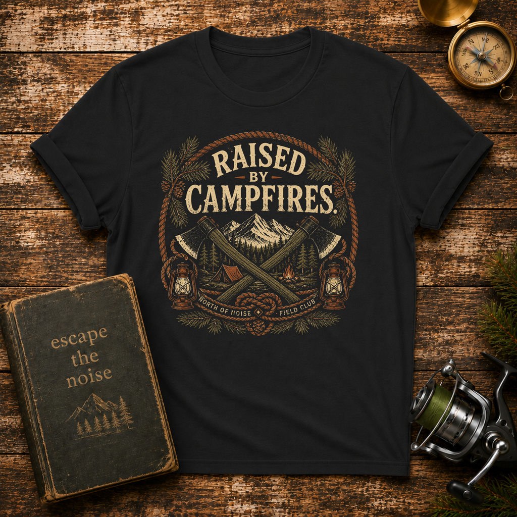 Raised by Campfires T-Shirt