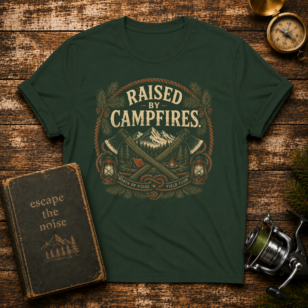 Raised by Campfires T-Shirt