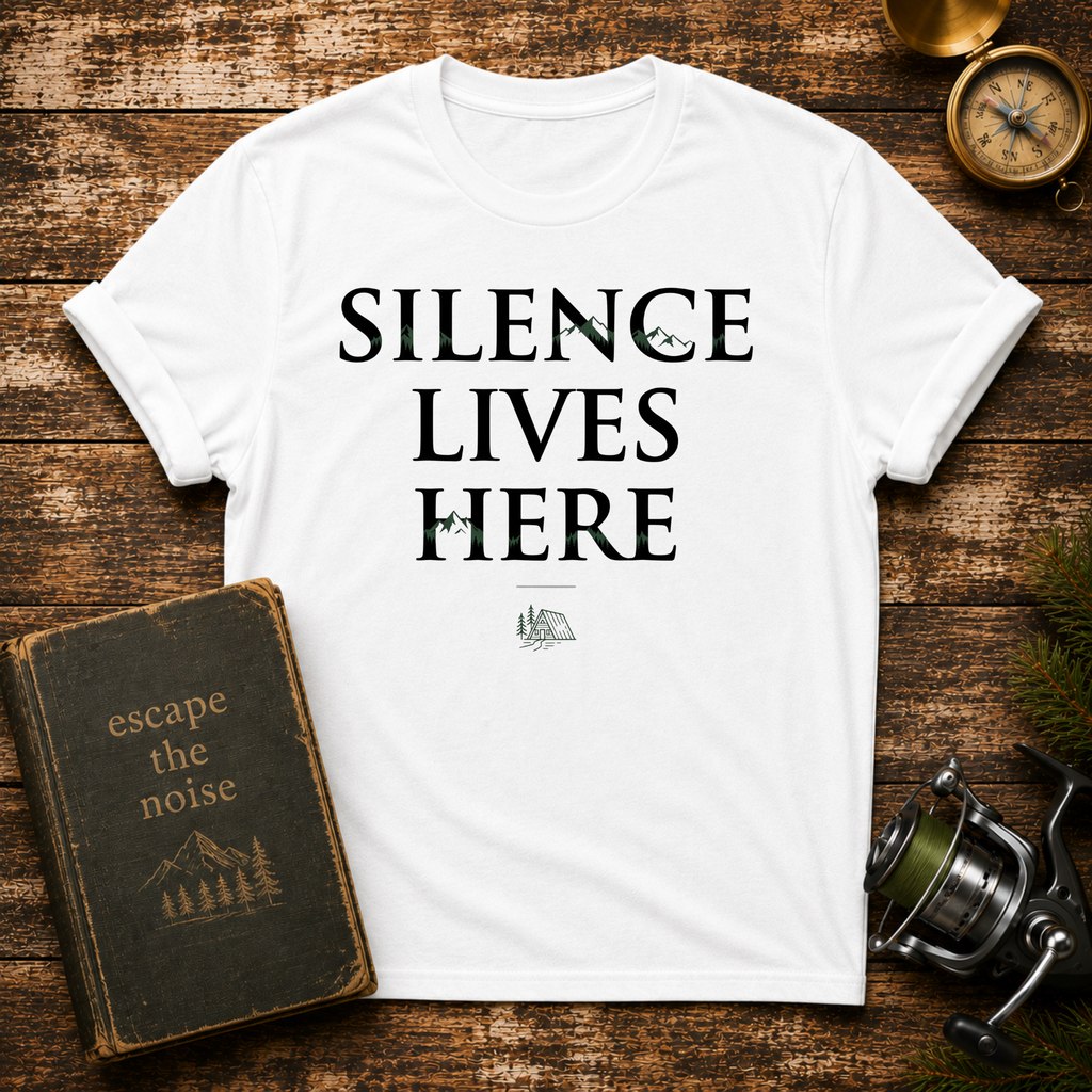 Silence Lives Here T-Shirt