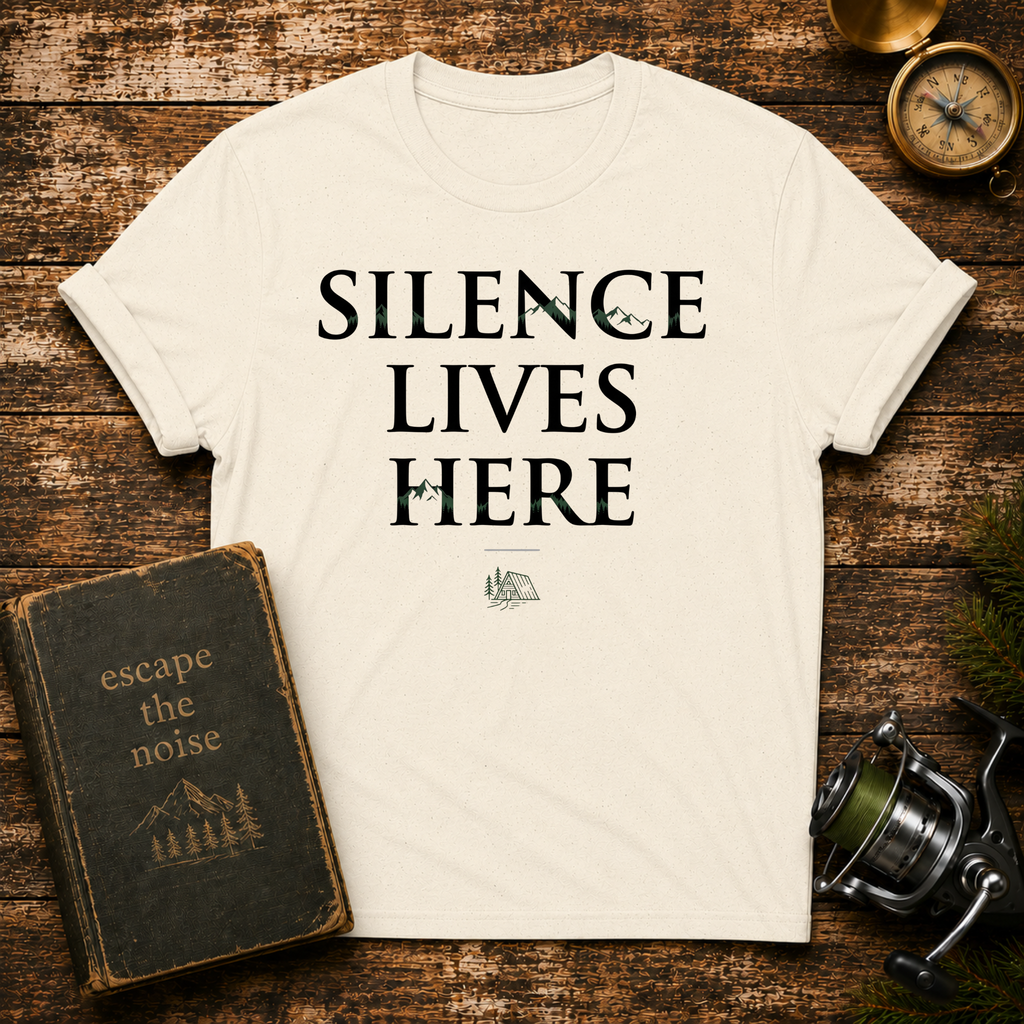 Silence Lives Here T-Shirt