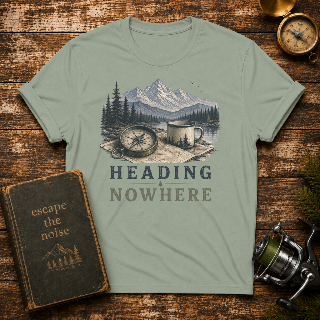 Heading Nowhere Graphic T-Shirt
