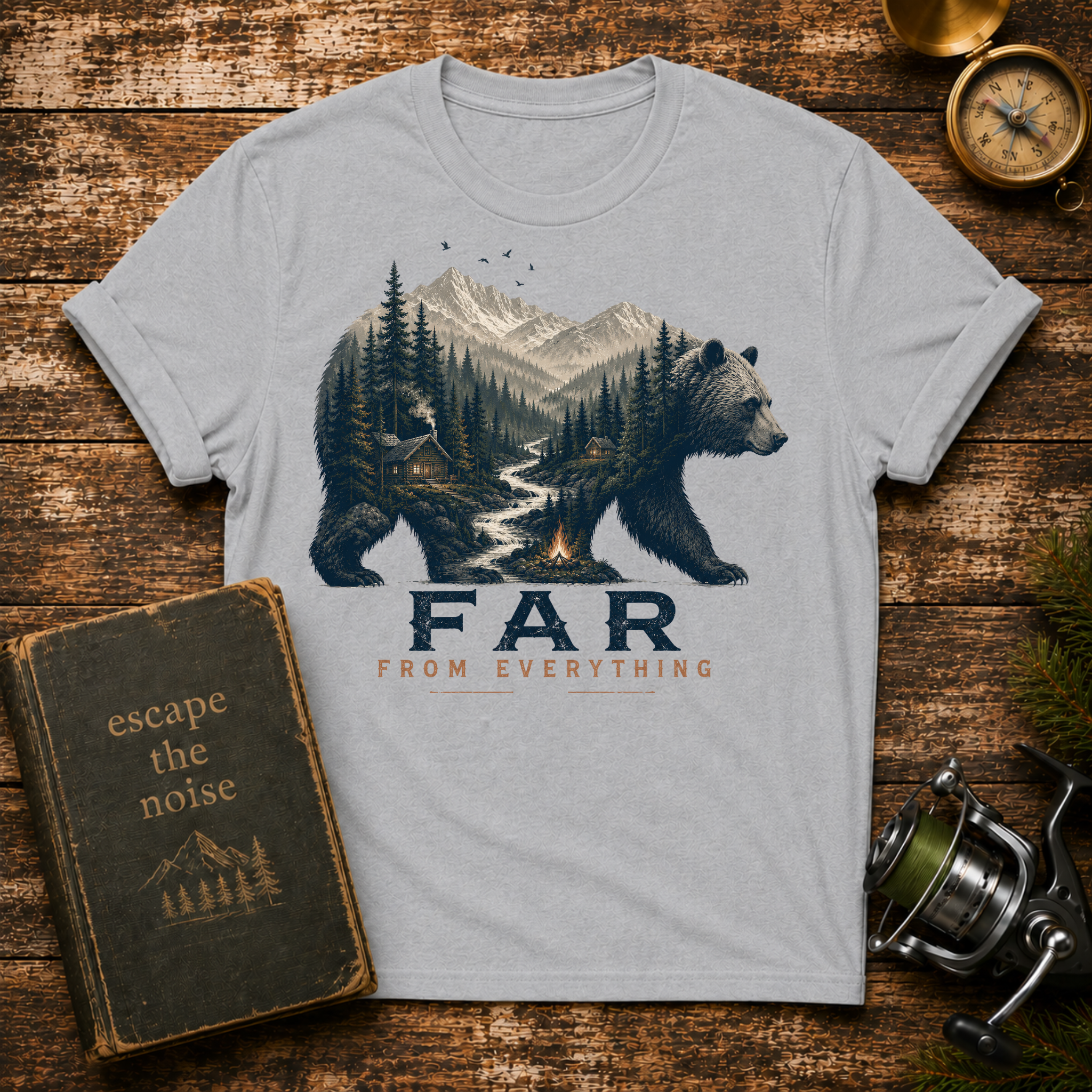 Bear Mountain 'Far From Everything' T-Shirt