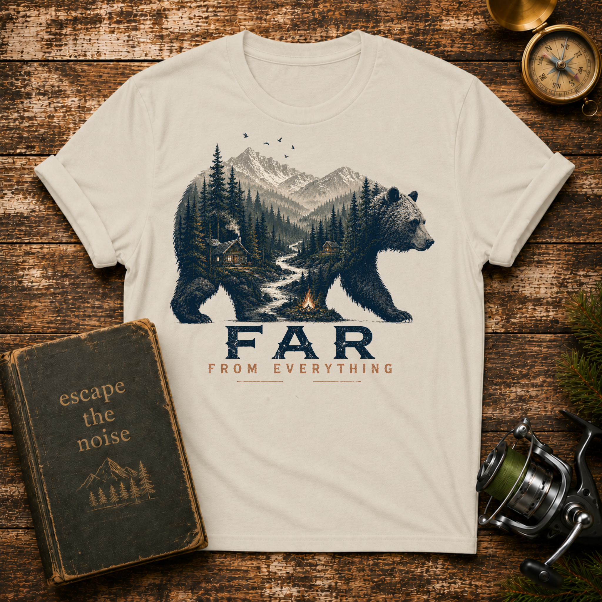 Bear Mountain 'Far From Everything' T-Shirt