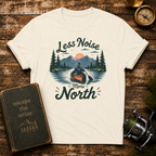 Less Noise More North Canoe T-Shirt
