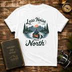 Less Noise More North Canoe T-Shirt